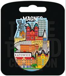 Magnes I love Poland Katowice ILP-MAG-C-KAT-05