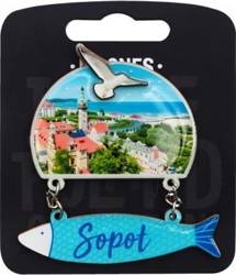 Magnes I love Poland Sopot ILP-MAG-D-SOP-19