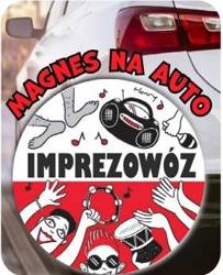 Magnes na auto IMPREZOWÓZ