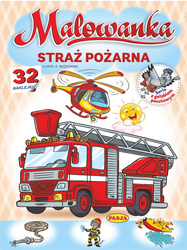 Malowanka - Straż pożarna