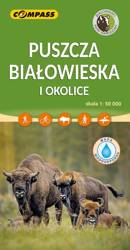 Mapa - Puszcza Białowieska 1:50 000