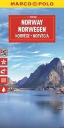 Mapa drogowa Norwegia 1:900 000