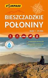 Mapa tur. - Bieszczadzkie Połoniny 1:25 000 lam