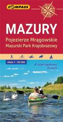 Mapa tur. - Mazury. Pojezierze Mrągowskie 1:50 000