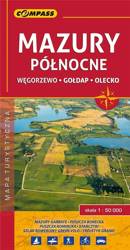 Mapa turystyczna - Mazury północne 1:50 000