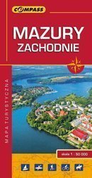 Mapa turystyczna - Mazury zachodnie 1:50 000