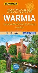 Mapa turystyczna - Środkowa Warmia lam. 1:75 000