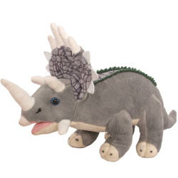 Maskotka Triceratops szary 28 cm