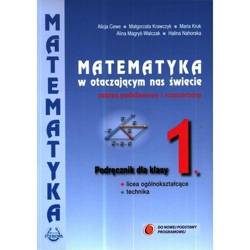 Matematyka w otacz LO 1 podręcznik ZPiR PODKOWA