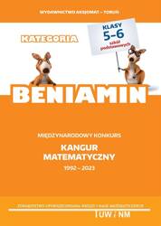 Matematyka z wesołym kangurem. Beniamin 2023