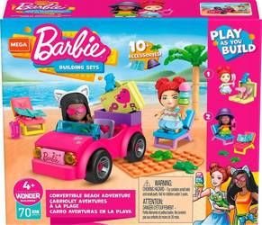 Mega Bloks Barbie plażowanie w Malibu GWR79