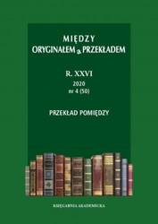 Między oryginałem a przekładem R. 26: 2020 (47-50)