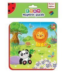 Miękkie magnetyczne puzzle Lew i Panda