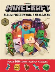 Minecraft. Album przetrwania z naklejkami