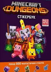 Minecraft. Książka z naklejkami Dungeons w.UA