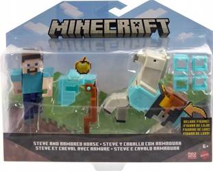 Minecraft figurka Steve i koń HDV39