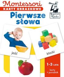 Montessori Karty obrazkowe Pierwsze słowa 1-3 lata