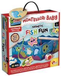 Montessori Wood Baby Fish Fun