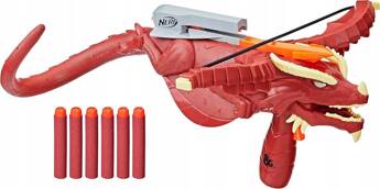 NERF ELITE F6277 Dungeons & Dragons Kusza Blaster + 6 strzałek Nerf Elite