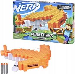 NERF F4418 MINECRAFT WYRZUTNIA KUSZA CROSSBOW Pillagers +3 strzałki