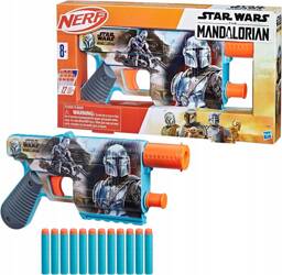 NERF STAR WAS THE MANDALORIAN F9834 WYRZUTNIA BLASTER + 12 strzałek