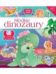 Naklejki Iskierki brokatowe. Słodkie dinozaury