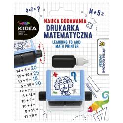 Nauka dodawania drukarka matematyczna KIDEA