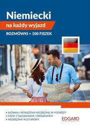 Niemiecki na każdy wyjazd. Rozmówki + 100 fiszek