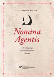 Nomina Agentis in the language of Shakespearean...