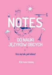 Notes do nauki języków obcych różowy