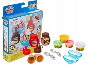 PLAY DOH CIASTOLINA zestaw DO LODÓW 6 TUB F1190