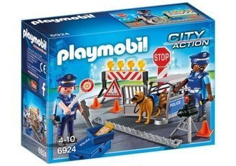 PLAYMOBIL 6924 Blokada policyjna