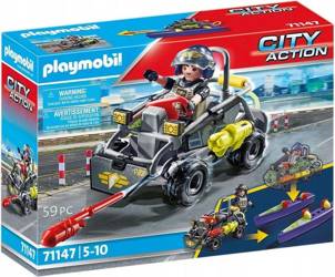 PLAYMOBIL 71147 QUAD TERENOWY JEDNOSTKI SPECJALNEJ