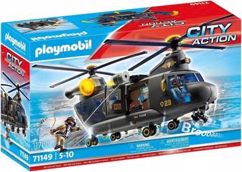 PLAYMOBIL 71149 ŚMIGŁOWIEC RATUNKOWY JEDNOSTKI SPE