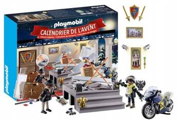 PLAYMOBIL 71347 KALENDARZ ADWENTOWY POLICJA Kradzież w muzeum