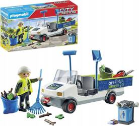 PLAYMOBIL 71433 SPRZĄTANIE MIASTA SAMOCHODEM ELEKTRYCZNYM