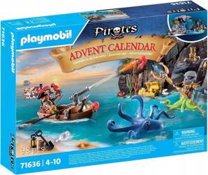 PLAYMOBIL 71636 KALENDARZ ADWENTOWY PIRACI dla dzieci +4 lata