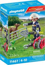 PLAYMOBIL ACT!ON HEROES 71467 STRAŻ POŻARNA RATOWANIE ZWIERZĄT