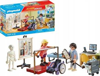 PLAYMOBIL ACTION HEROES 71617 ODDZIAŁ ORTOPEDII zestaw dla dzieci +4 lata