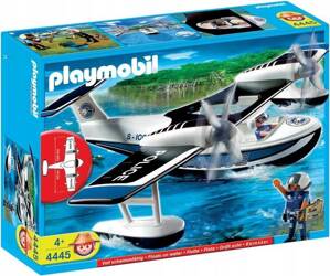 PLAYMOBIL CITY 4445 WODOLOT POLICYJNY zestaw dla dzieci