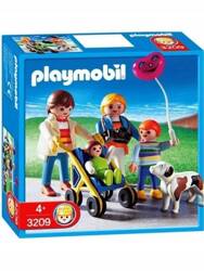 PLAYMOBIL CITY LIFE 3209 RODZINNY SPACER Z WÓZKIEM zestaw +4 l