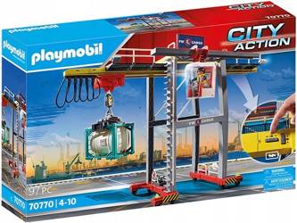 PLAYMOBIL City Action 70770 Suwnica z kontenerami