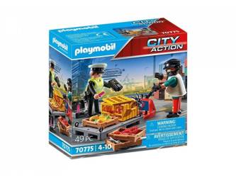 PLAYMOBIL City Action 70775 Kontrola celna