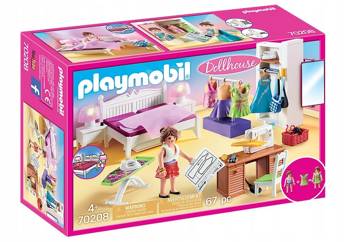 PLAYMOBIL Dollhouse 70208 Sypialnia z kącikiem