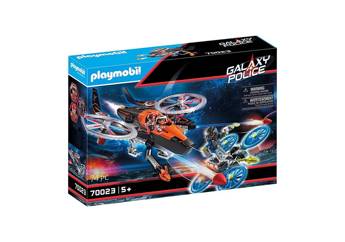 PLAYMOBIL Galaxy Police 70023 Helikopter piratów