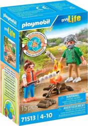 PLAYMOBIL MY LIFE 71513 OGNISKO Z PIANKAMI