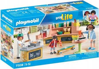 PLAYMOBIL MYLIFE 71538 BAR Z PRZEKĄSKAMI