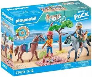 PLAYMOBIL STARTER PACK 71470 WYCIECZKA KONNA NA PLAŻĘ Z AMELIĄ I BENEM