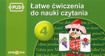 PUS Łatwe ćwiczenia do nauki czytania 4