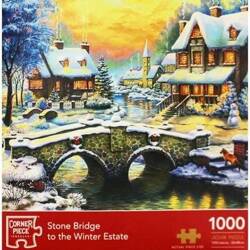 PUZZLE 1000 ZIMA ZIMOWE MIASTECZKO 7389